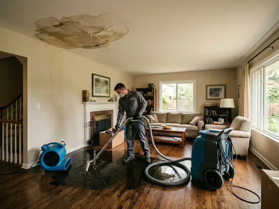 attic-pipe-burst-ceiling-drip-008 — frequently asked questions, Water Damage Restoration & Carpet Care in Warr Acres, OK